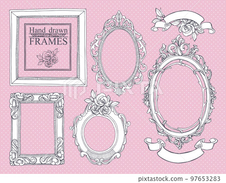 Set of vintage frames. 97653283