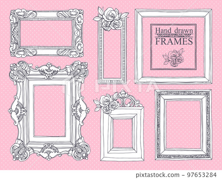 Set of vintage frames. 97653284