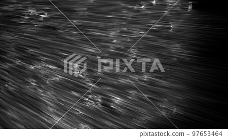 雨落在黑色背景上的圖像 97653464