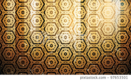 Glitter flutters on a colored background and vertical lines shine Glitter flutters on a colored background and vertical lines shine 97653501