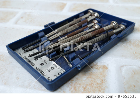 tool diy do-it-yourself carpenter work screwdriver instrument screw work repair screwdriver 97653533