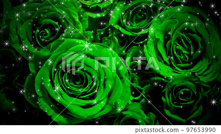 背景上閃閃發光的玫瑰圖像 背景上閃閃發光的玫瑰圖像 97653990