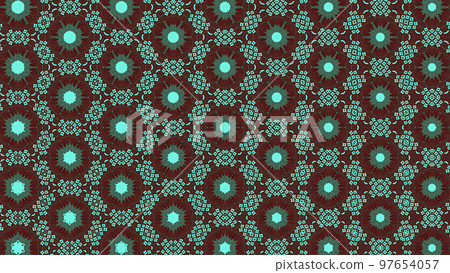 An image in which the pattern changes like a kaleidoscope 97654057