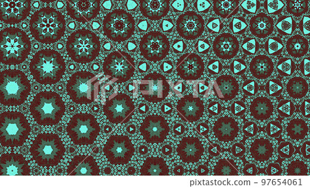 圖案像萬花筒一樣變化的圖像 97654061