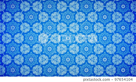 An image in which the pattern changes like a kaleidoscope 97654104