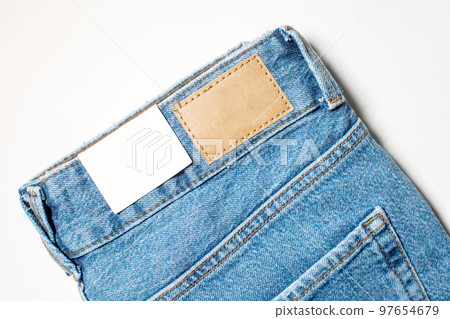 Casual stylish clothing apparel and blank background layout using copyspace Casual stylish clothing apparel and blank background layout using copyspace 97654679