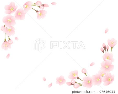 Somei Yoshino cherry blossom frame material 97656033