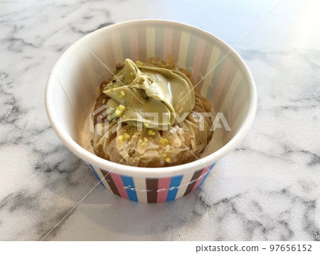 Baklava, a traditional dessert from the Mediterranean and Middle East regions such as Greece and Turkey 97656152