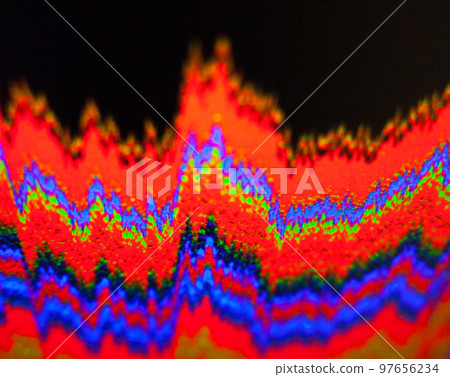 Abstract glitch background 97656234