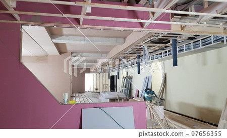 室內高爾夫球場建設、木工、木材、工作 室內高爾夫球場建設、木工、木材、工作 97656355