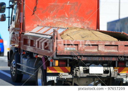Dump truck image 97657209