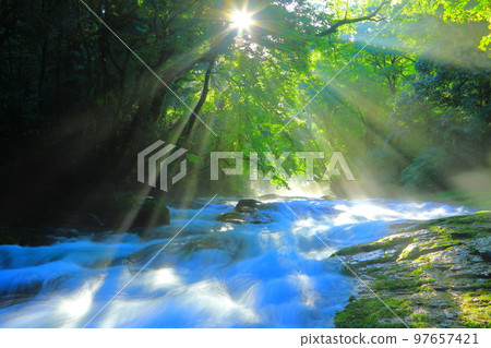 Kikuchi Valley in summer 97657421