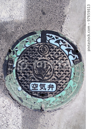 Prefectural water supply air valve manhole 97659813