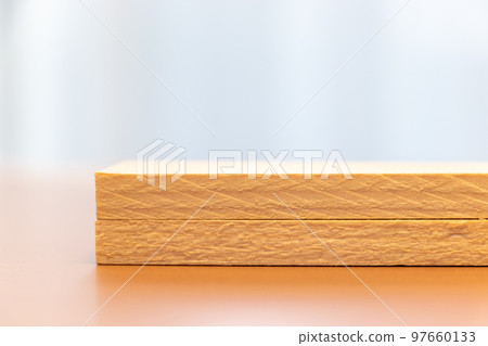 疊加的兩個木板 疊加的兩個木板 97660133