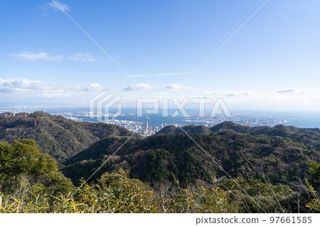 再次從山頂眺望(六甲連峰) 再次從山頂眺望(六甲連峰) 97661585