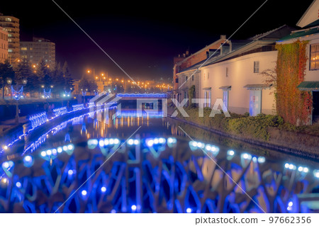 Otaru Canal Illumination Otaru Canal Illumination 97662356