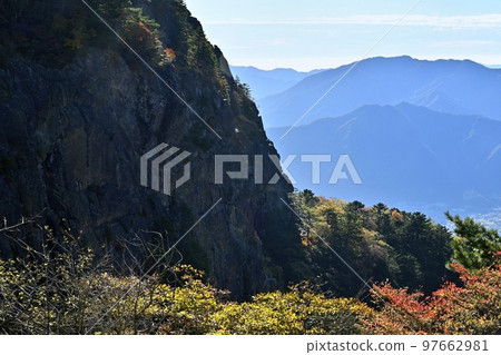 Mt. Mitsutoge (Mt. Kaiun) and the Doshi massif Mt. Mitsutoge (Mt. Kaiun) and the Doshi massif 97662981