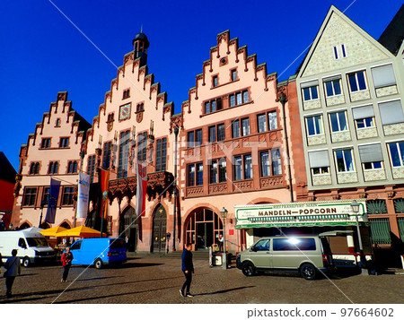 germany frankfurt römer square 97664602