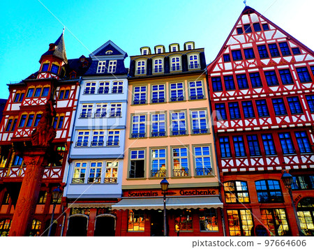 德國法蘭克福羅馬廣場 97664606