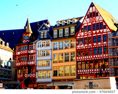 germany frankfurt römer square 97664607