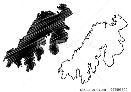 Prince Patrick island (Canada, North America, Queen Elizabeth Islands, Arctic Archipelago) map vector illustration, scribble sketch Prince Patrick map Prince Patrick island (Canada, North America, Queen Elizabeth Islands, Arctic Archipelago) map vector illustration, scribble sketch Prince Patrick map 97666831