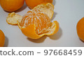 Mandarin orange peeled 97668459
