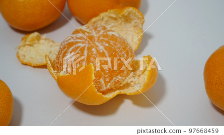 Mandarin orange peeled Mandarin orange peeled 97668459