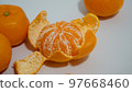 Mandarin orange peeled 97668460