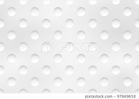 White seamless pattern with toilet paper dot texture 97669658