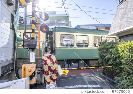 神奈川縣鎌倉市街景越越站 神奈川縣鎌倉市街景越越站 97670000
