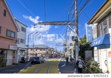 神奈川縣鎌倉市街景越越站 神奈川縣鎌倉市街景越越站 97670331
