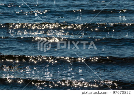 Glittering and shining sea level Glittering and shining sea level 97670832