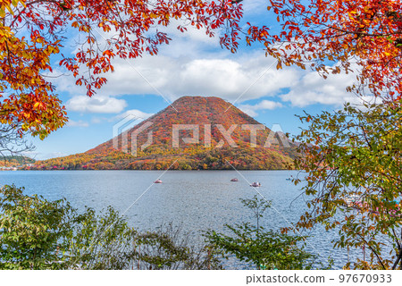 群馬縣榛名山榛名富士和秋葉 97670933