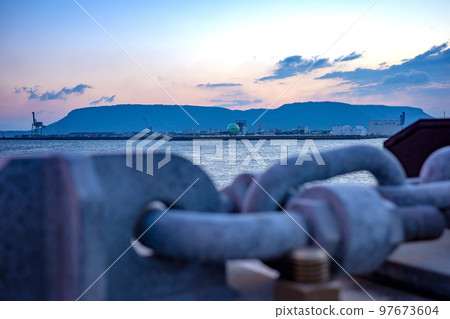 Scenery image around Takamatsu Port Scenery image around Takamatsu Port 97673604