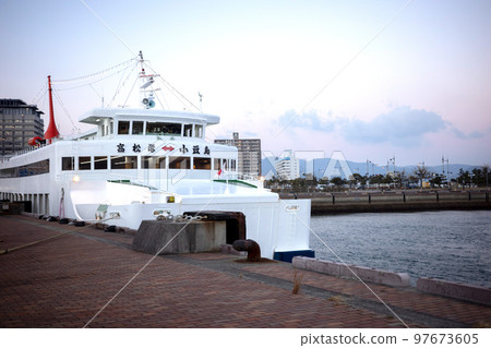 Scenery image around Takamatsu Port 97673605