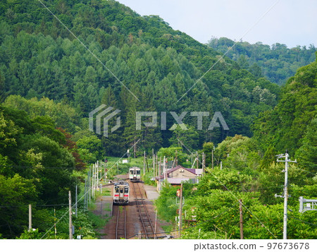 JR留萌本線渡下站喜波54 JR留萌本線渡下站喜波54 97673678