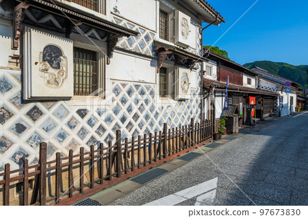 Maniwa City, Okayama Prefecture Katsuyama townscape 97673830