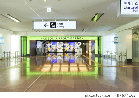 Haneda Airport Garden entrance to Japan Promenade Haneda Airport Garden entrance to Japan Promenade 97674162