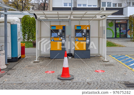 Parking Paying Station Parking Paying Station 97675282