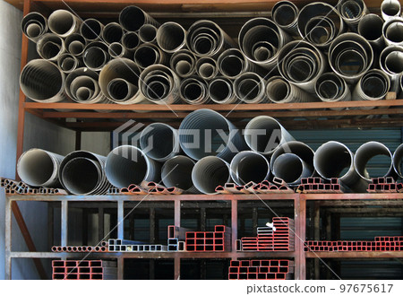 Pipes Tubes Storage 97675617