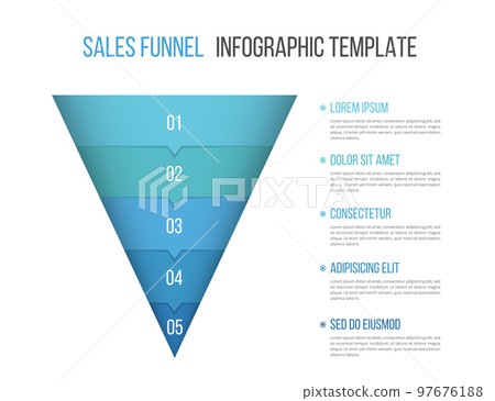 Funnel Diagram Template 97676188