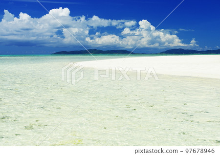 沖繩縣竹富島近藤井海灘 沖繩縣竹富島近藤井海灘 97678946