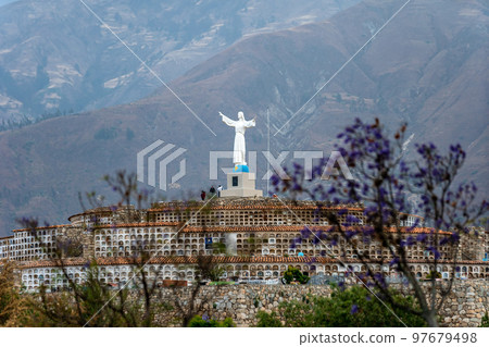 Huascaran National Park in Peru in Yungay. UNESCO World Natural Heritage List. biosphere reserve in the Andes Huascaran National Park in Peru in Yungay. UNESCO World Natural Heritage List. biosphere reserve in the Andes 97679498