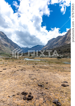 Huascaran National Park in Yungay, Peru 97679663