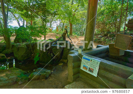 Milk well at the summit of Mount Kobo in Hadano City, Kanagawa Prefecture 97680857
