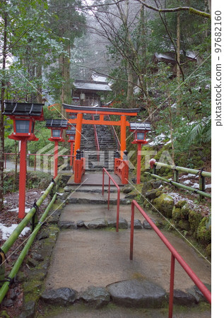 Scenery of Urasando _ Sohonsha Kifune Shrine 97682160