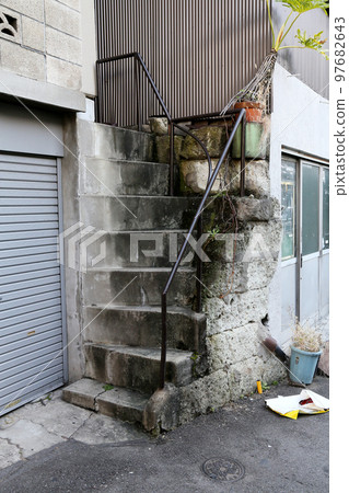 The stairs The stairs 97682643