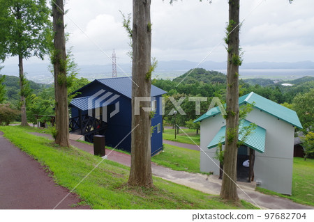 松江故里森林公園的建築景觀 松江故里森林公園的建築景觀 97682704