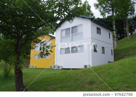 View of the buildings in Matsue Furusato Forest Park View of the buildings in Matsue Furusato Forest Park 97682706