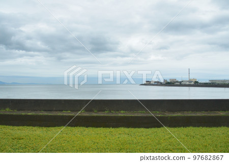 Scenery between Kutsuami Station and Nakatsu Station on the Nippo Main Line (Summer 2022) 97682867